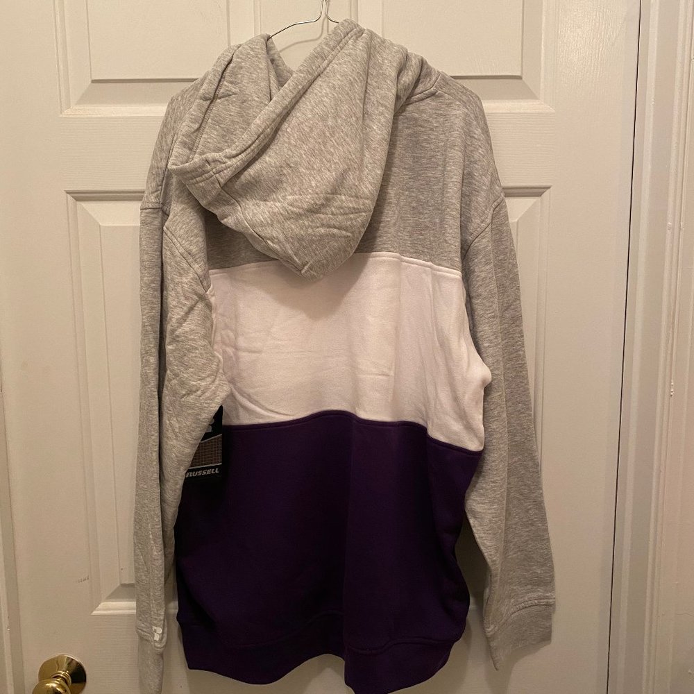 NWT James Madison University JMU Dukes Russell Athletic Hoodie Sweatshirt XL - Picture 4 of 4